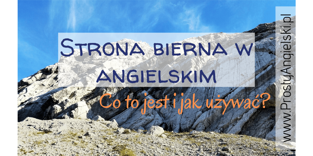 strona bierna angielski